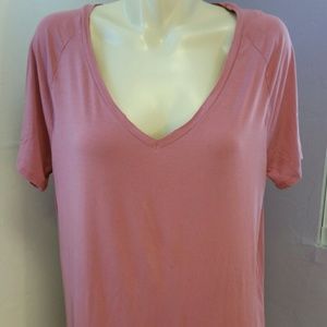 Nwt Victoria's Secret PINK super soft v neck t